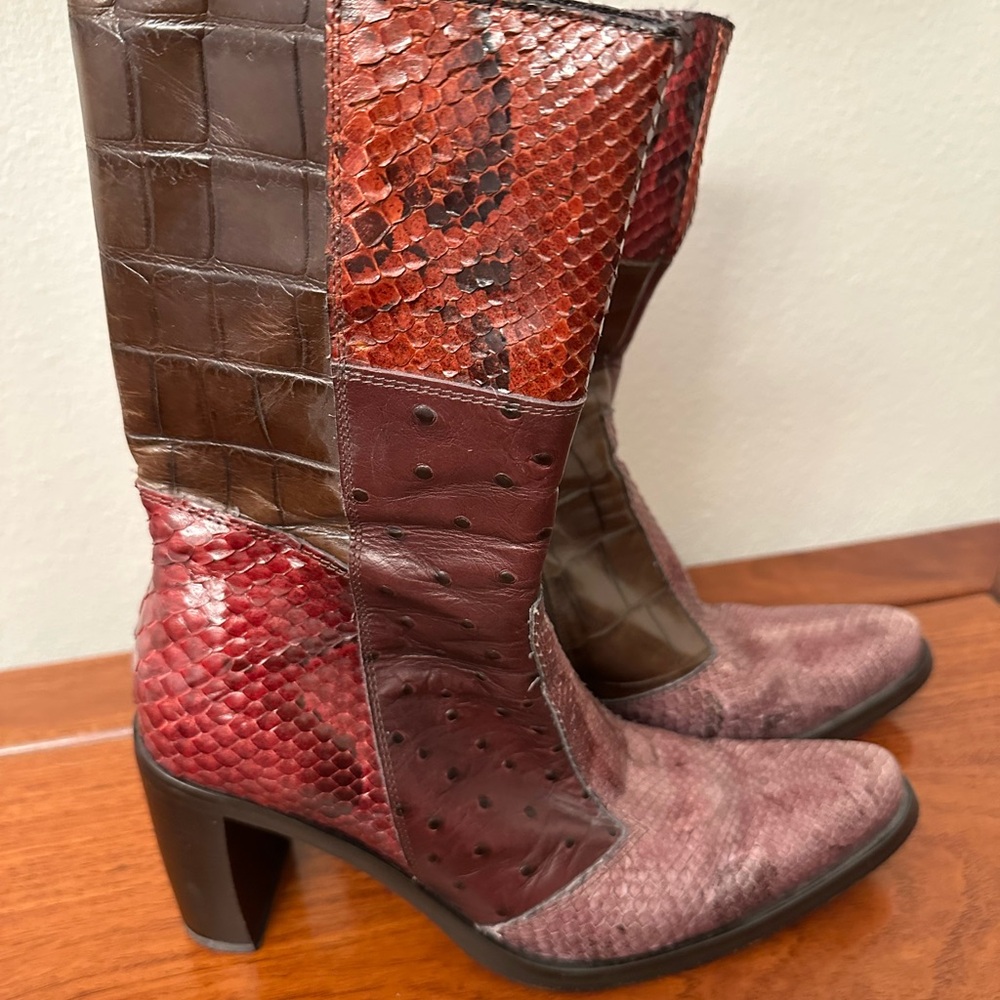 Vic Matie Multicolor Heeled Boots